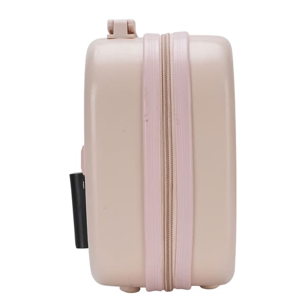 14-tommer foldbar cykelkuffert med frontgearadapter, pink