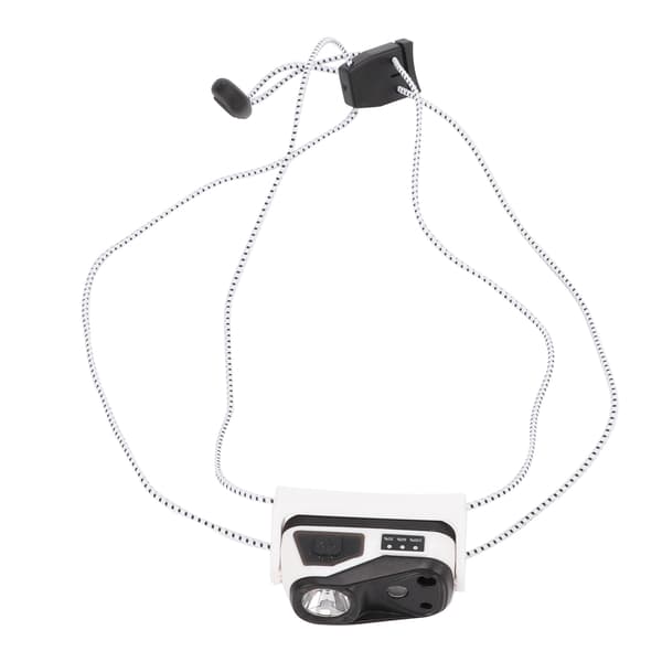 IPX5 LED Hodelykt med Bevegelsessensor, USB Oppladbar, Justerbar for Fiske og Løping
