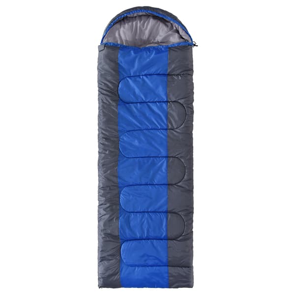 Lett 3-4 sesongs vanntett campingsovepose for barn og voksne, 20°F, med kompresjonspose