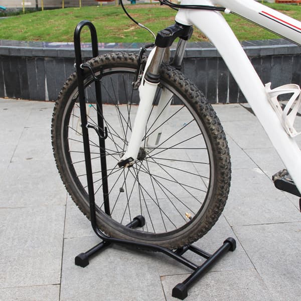 Justerbart gulvparkeringscykelstativ til mountainbikes, organiseringsstativ