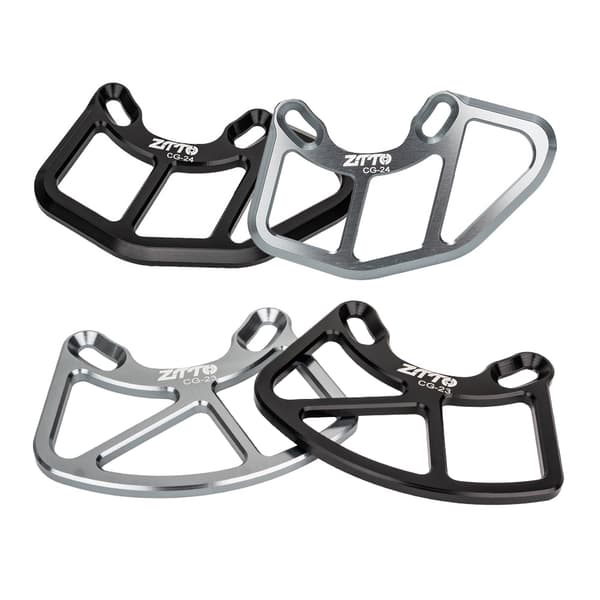 Bash Guard i aluminiumslegering til cykler ISCG-05/03 kompatibel med 22T-46T
