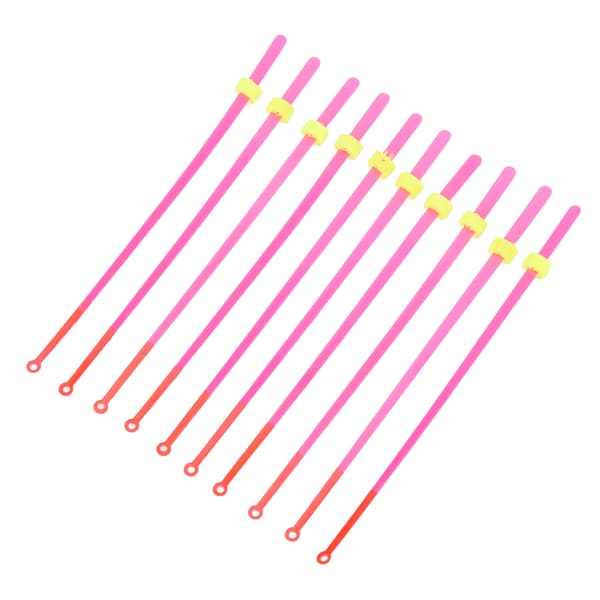 10 stk. isfiskestangtupper ABS Mini toppseksjon Vinterfisketilbehør 16 cm