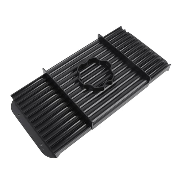 Fiskesluk støpeplate 12 mm ABS-plast for flate og runde sluker