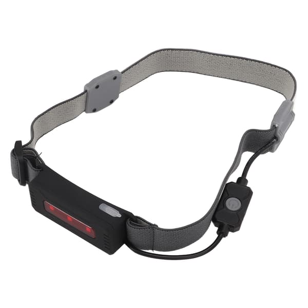 Genopladelig USB COB LED-pandelygte med 3 tilstande til camping, cykling og løb