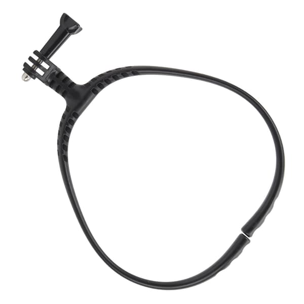 Utdragbart nackstöd för sportkamera ABS för handsfree-vloggning och selfie