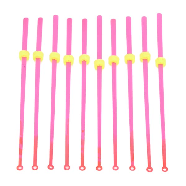 10 stk. Mini isfiskestangspids ABS Topsektion 18 cm Vinterfisketilbehør