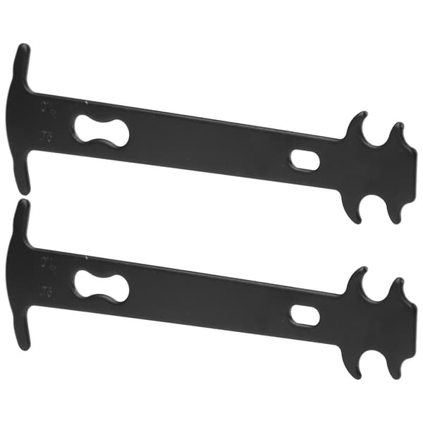 Cykelkædeslidindikator/lineal til mountainbikes (6-10 gear) - 2 stk.