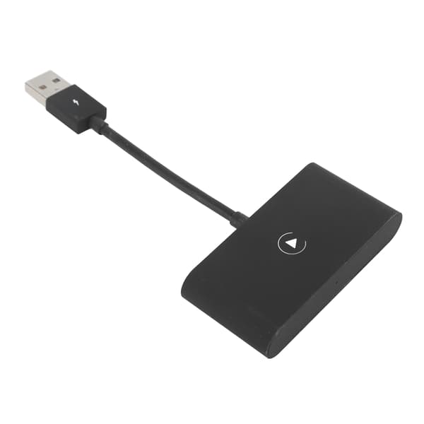 Langaton autoadapteri dongle langallisesta langattomaan autoihin 2016+ iOS 10+ Musta