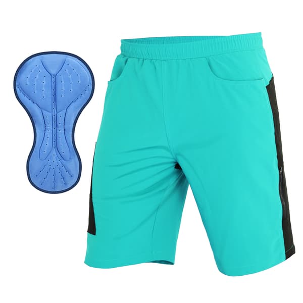 TOMSHOO Cykelshorts til mænd med 3D-polstring, åndbare, løs pasform, MTB udendørssport