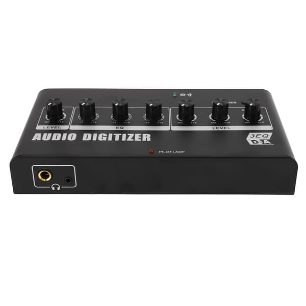 Digital til analog lydkonverter Bluetooth 3,5 mm RCA-jackadapter til TV hjemmebiograf EU-stik