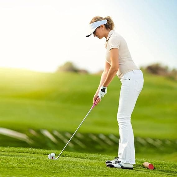 Anti-UV Visir-kasket til kvinder, justerbar sommer-visir til baseball, golf og tennis, hvid