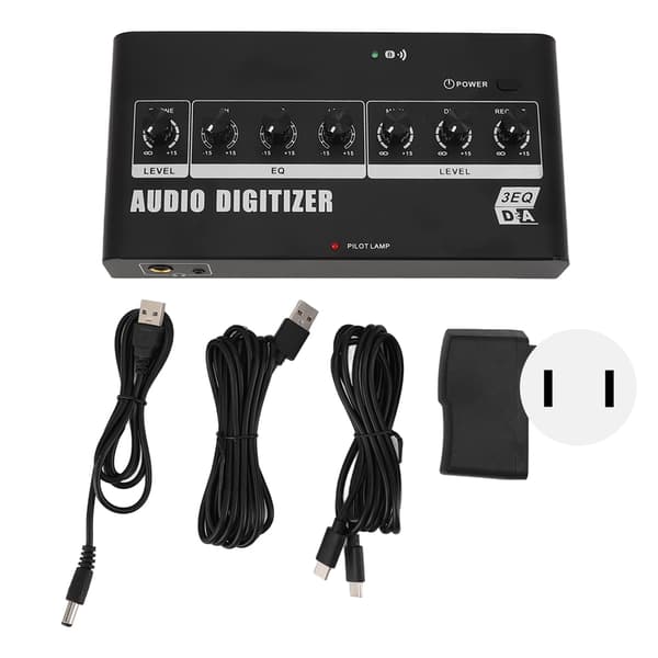 Digital til Analog Audio Konverter med Bluetooth, 3,5 mm og RCA, US Stik 100-240V til Hjemmebiograf