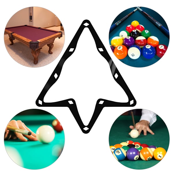 6st Magic Ball Rack Hållare för 9/15 bollar