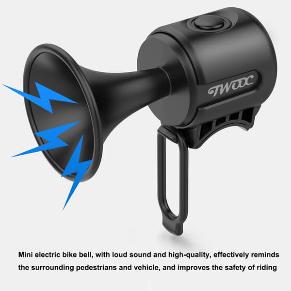 Elektrisk Cykelhorn 120dB Mini til MTB El-løbehjul