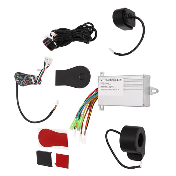 36V 350W Kontrollsats med Panel och Tumgas för Elscooter