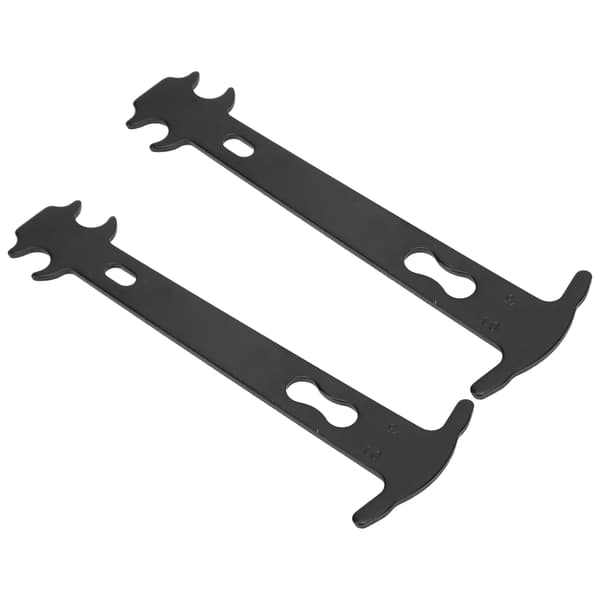 Cykelkædeslidindikator/lineal til mountainbikes (6-10 gear) - 2 stk.