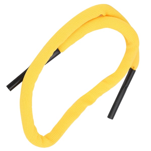 Skridsikker elastiksnor til briller, unisex, udendørssport, gul.