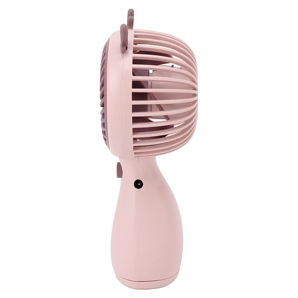 Bærbar Mini Pink Ventilator 3.7v 250mah Lav Støj til Børn Kvinder Mænd Stilfuld