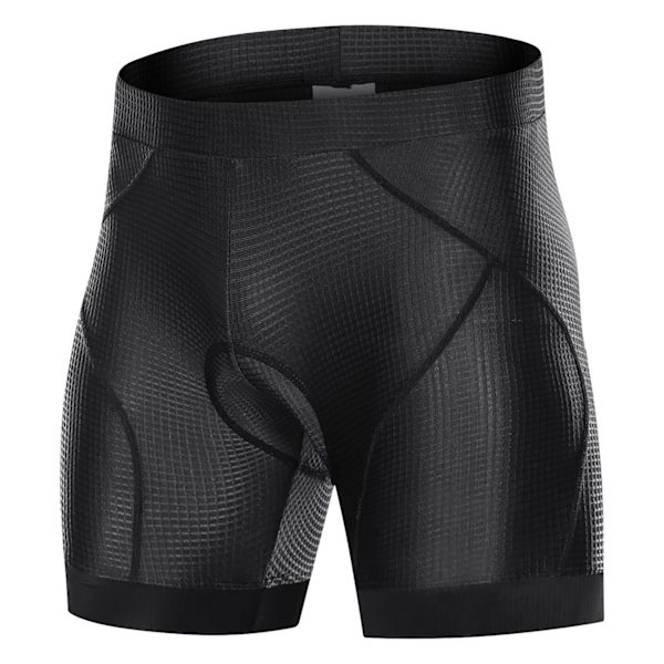 Sykkelshorts for menn med 3D sklisikker polstring
