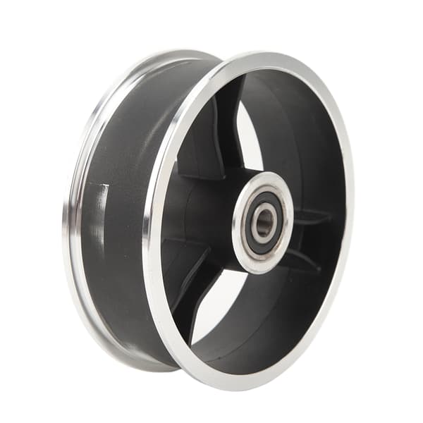 8-tommers elektrisk sparkesykkelnav, solid dekk, 38 mm aksel, erstatning i aluminiumslegering