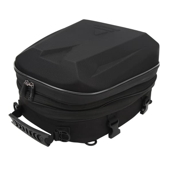 Universal Motorcykel Bagtaske, EVA Polyester, Vandtæt Hjelm Rygsæk, 20-28L, Sort