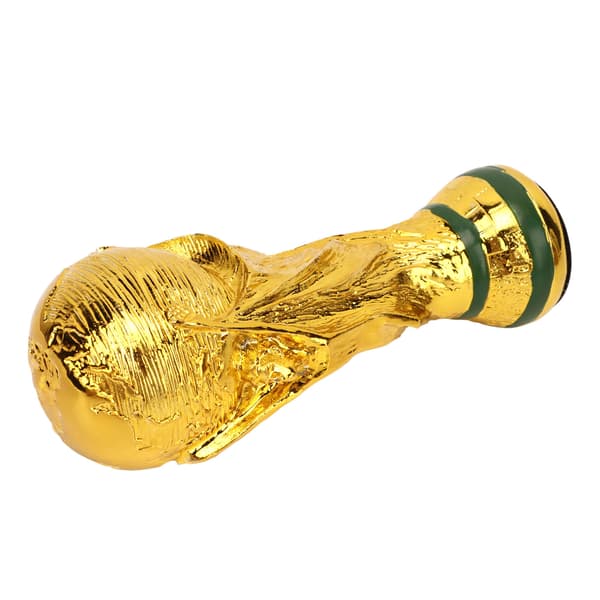 Replika av FIFA verdensmesterskap 2022 gullpokal, gave til fans, dekorasjon, 13 cm solid