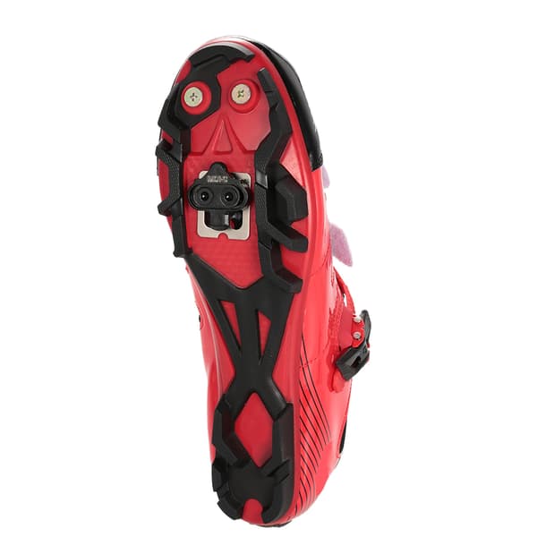 Sæt med 2-hullers MTB pedal klamper til Shimano SPD pedaler med unbrakonøgle og tilbehør.