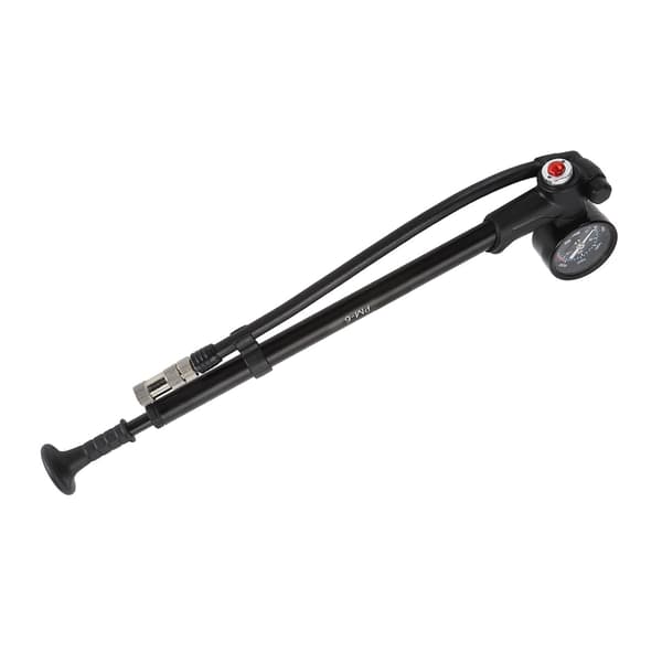 Bärbar 300PSI cykelluftpump med tryckmätare, multifunktionell och hållbar