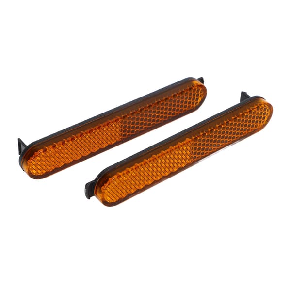 1 par reflekterande remsor för Xiaomi MI3 PRO2 elscooter - Fram, bak, sida, hjul - Nattsäkerhet
