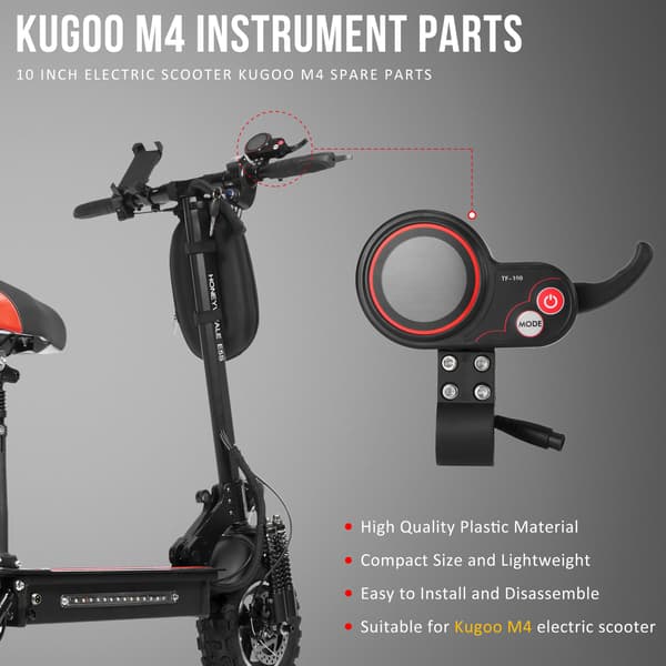 48V Smart Motor Controller til Kugoo M4 El-løbehjul med Display og Udskiftningskabel