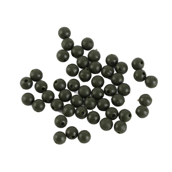 50 st mjuka karpfiskepärlor 6 mm diameter gröna karpfisketillbehör