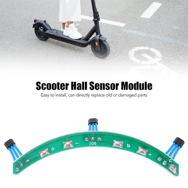 PCB-kretskort Hall-sensor för elscootermotor reservdel