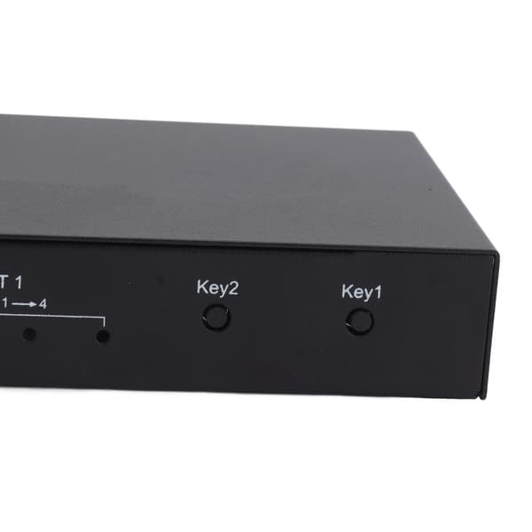 4x2 HD 4-i-2 Output Matrix Audio Switcher med aluminiumslegering til hjemmebiograf UK