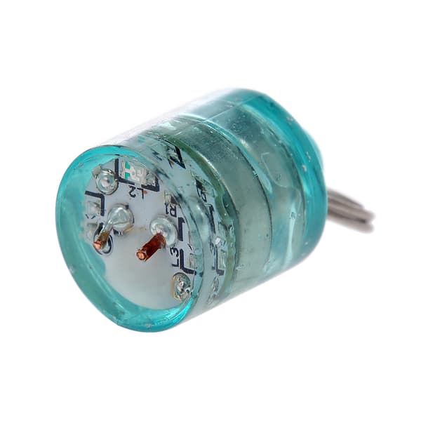5 STK LED-lys for dypt undervannsfiske, automatisk blinking, agnlys, sluk