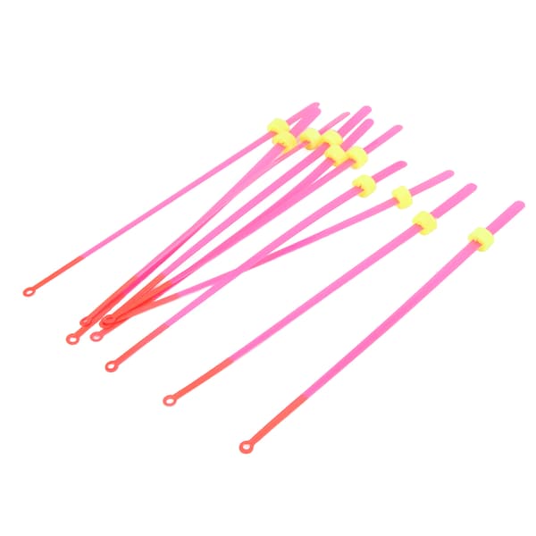 10 st isfiskespötoppar ABS Mini toppsektion Vinterfisketillbehör 16 cm