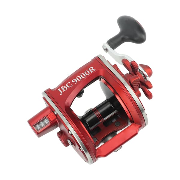 Baitcasting fiskerulle med digital display i metall för floder och sjöar JBC9000R
