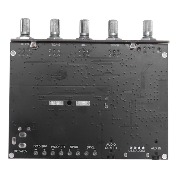 Bluetooth 2.1-kanals effektforsterkerkort 2x50W 100W APP-kontroll lydmodul