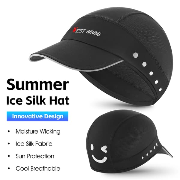 Sommarcykelkeps - Andningsbar, Solskyddande, Snabbtorkande, Hög Elasticitet