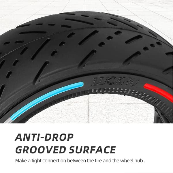Massivt däck för elscooter 8.5*2.5 Dualtron Mini Speedway Leger Halkfritt