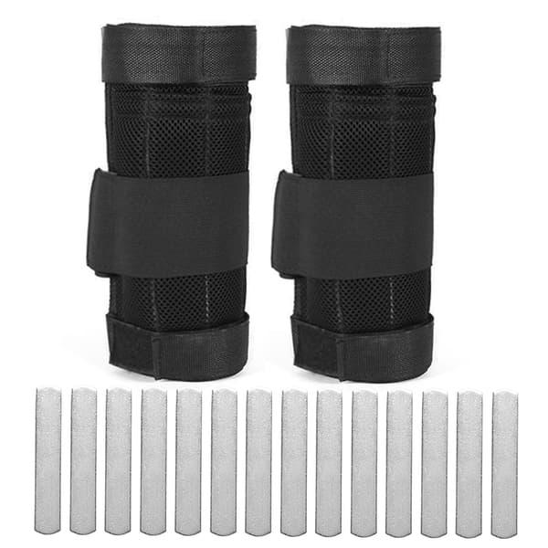 2-pack justerbara ankelvikter 1kg/2kg/3kg benviktade omslag för styrketräning