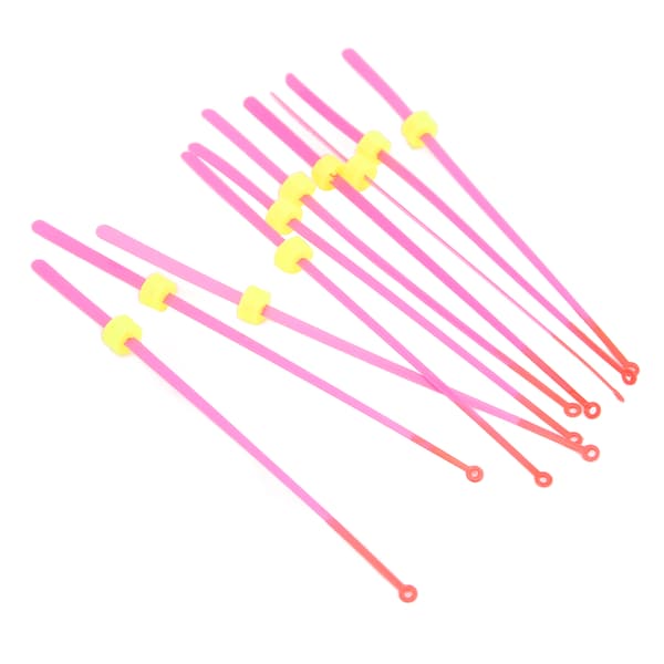 10 stk Mini isfiskestangtupper ABS 14 cm Lett Fleksibelt Vinterfisketilbehør