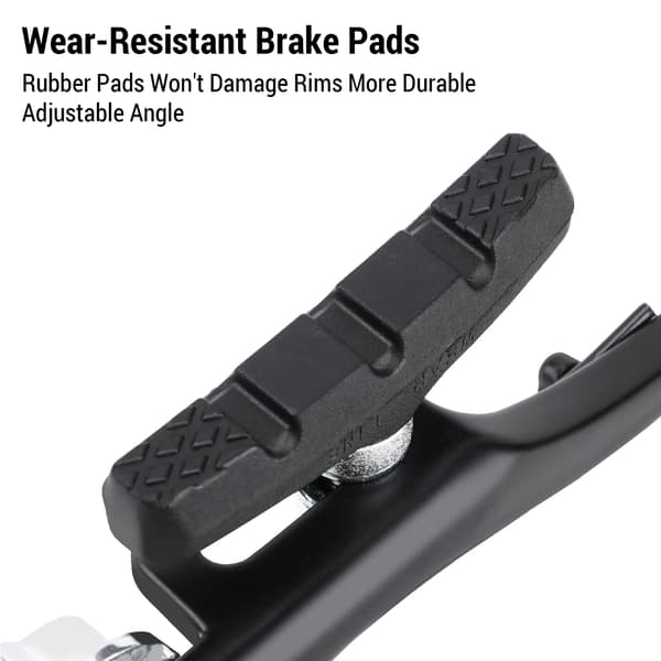 Cykel V-broms Set Aluminium Rostfritt Stål 110mm för MTB Fällbar Resa