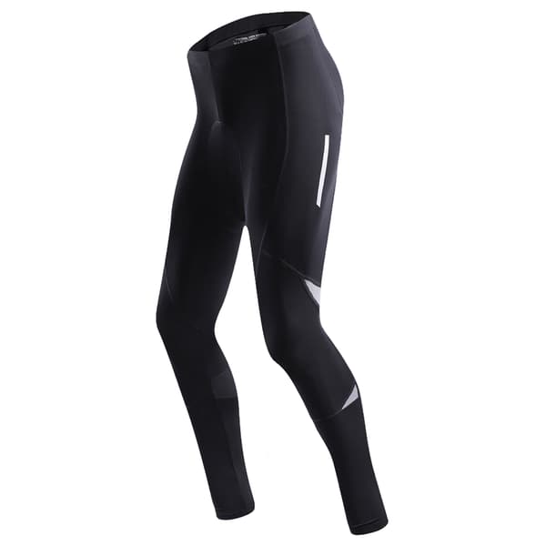 Cykelshorts til mænd med plys-isolering, 3D-polstring, absorberende og åndbare, til vinter-mountainbiking.