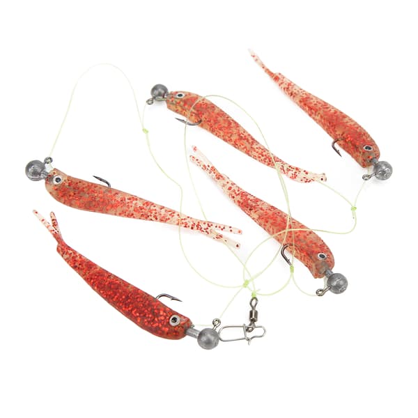 Fiskesluksett med paraply og krok i rustfritt stål for mandarin, steinbit og mer