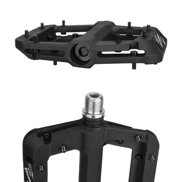 Skridsikre MTB cykelpedaler, platform, 9/16 tommer, nylonfiber