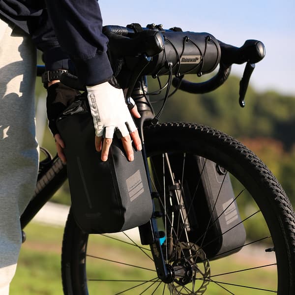 4L Vattentät Cykel Framgaffelväska med Snabbfäste - Cykeltillbehör