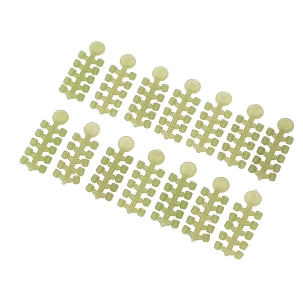 50 stk. professionelle lette og bærbare karpekrogstop-perler fisketilbehør