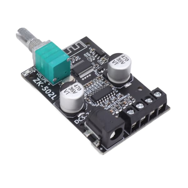Bluetooth 2x50W 2.0 stereoforsterkerkort med beskyttelse og kompatibilitet