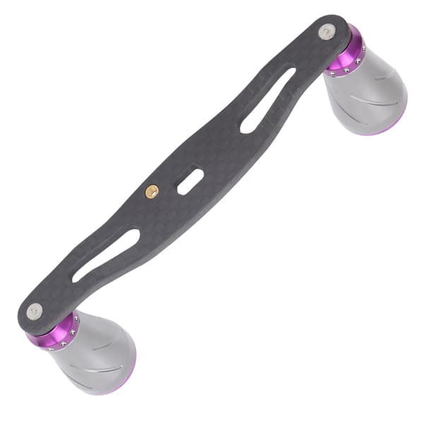 Erstatning 95 mm spinnfiskehåndtak med antiskli-grep, karbon+metall