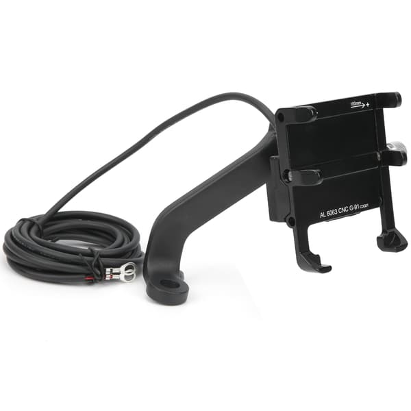 G-91 Cykeltelefonholder med 12-48V USB-opladning til Elbiler